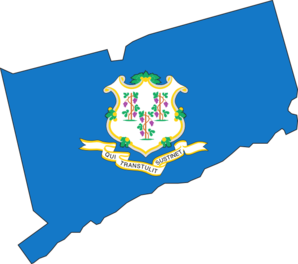 Connecticut map and seal